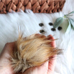 Load image into Gallery viewer, 4" Faux Fur Pom-Pom
