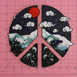 Load image into Gallery viewer, Peace at Sea Heat Transfer, Iron-On
