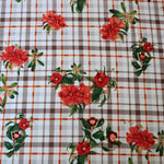 Load image into Gallery viewer, Savannah on Ivory/Mocha Plaid Double Brushed Poly
