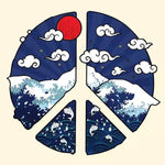 Load image into Gallery viewer, Peace at Sea Heat Transfer, Iron-On
