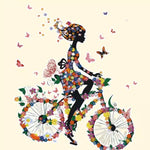 Load image into Gallery viewer, Beautiful Bike Ride Heat Transfer, Iron-On

