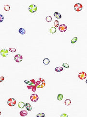 Load image into Gallery viewer, Tossed Candies On White | Wishwell: Glow Knits | Robert Kaufman